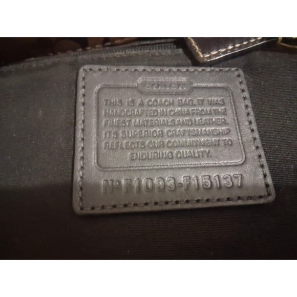 Coach Authentic Pre-Owned Tote Bag F1093-F15137 - Picture 2 of 8